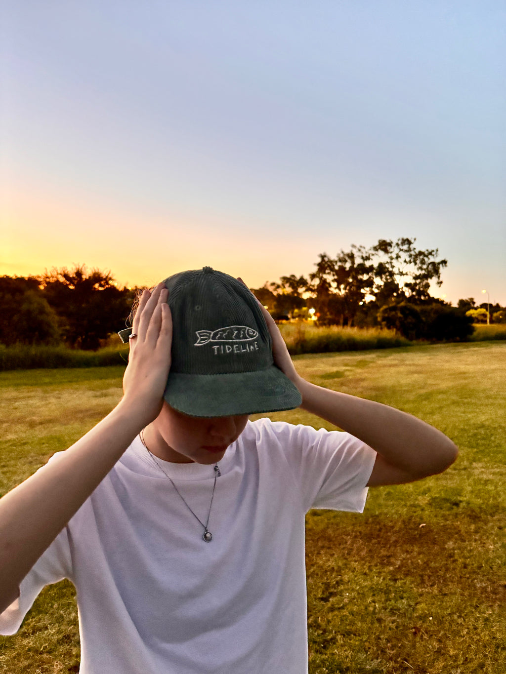 Fish Over Tide -  Corduroy Hat